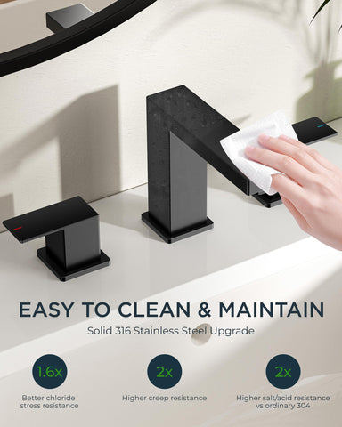 FORIOUS pop-up drain, efficient 35% faster flow and easy cleaning.