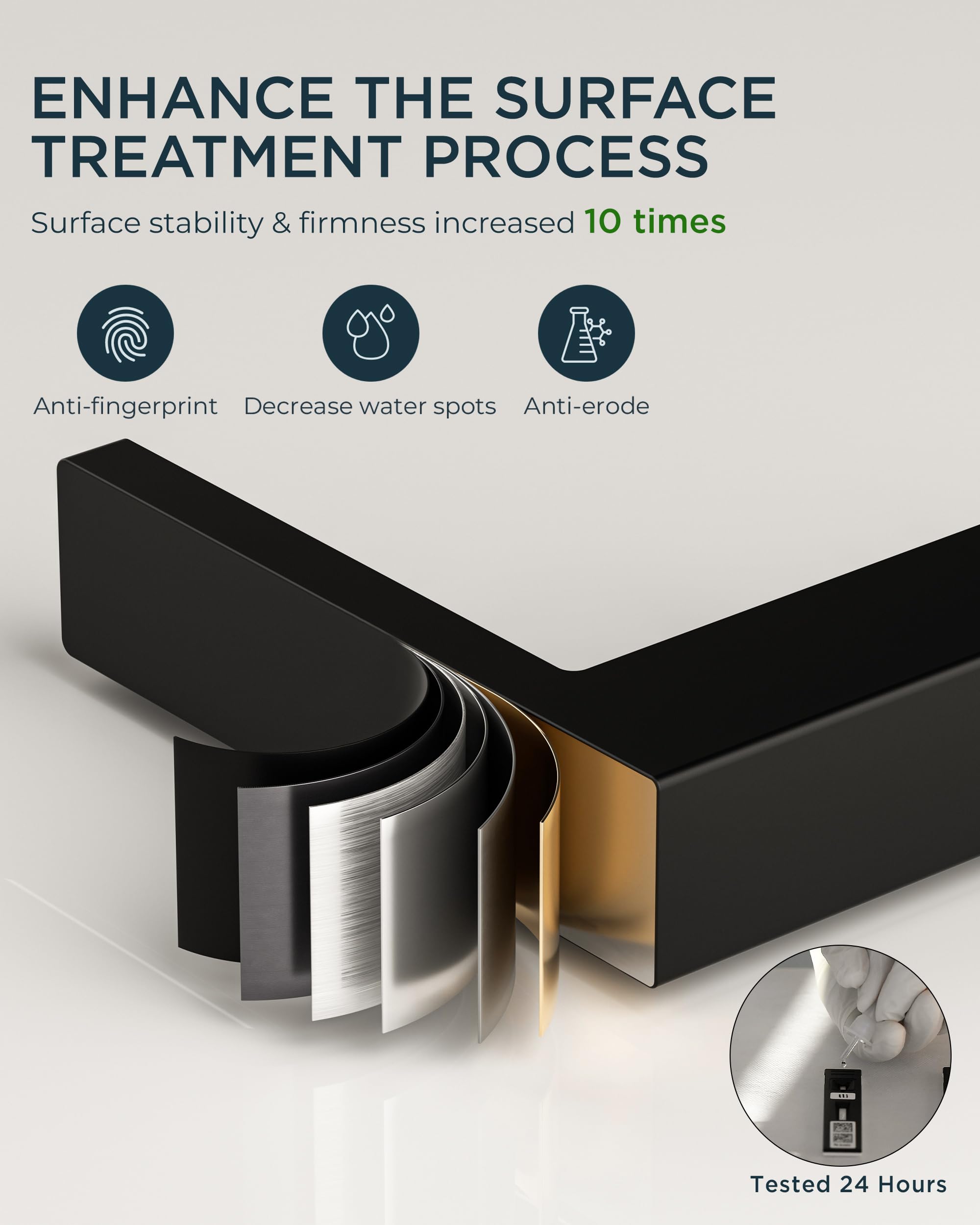 FORIOUS overflow drain with filter basket captures hair clogs