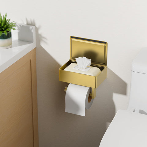 FORIOUS brushed-gold finish adds premium style to any bathroom