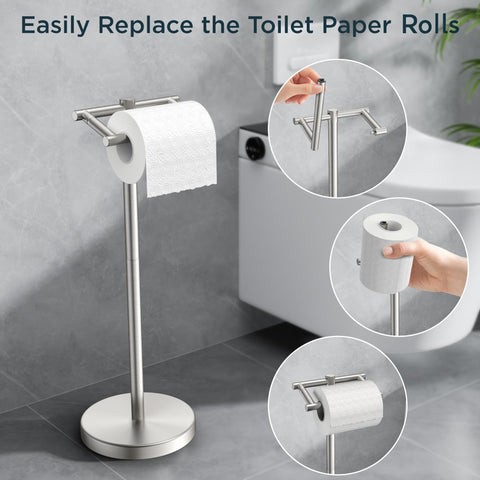 FORIOUS brushed nickel finish resists rust and scratches for long-term shine.