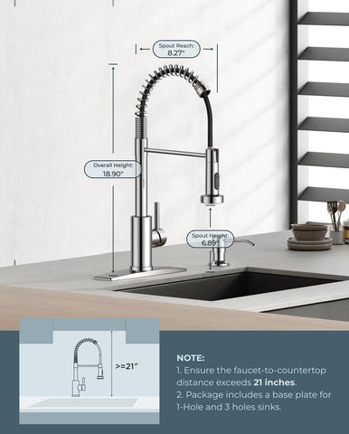 FORIOUS installation hardware enables quick DIY setup