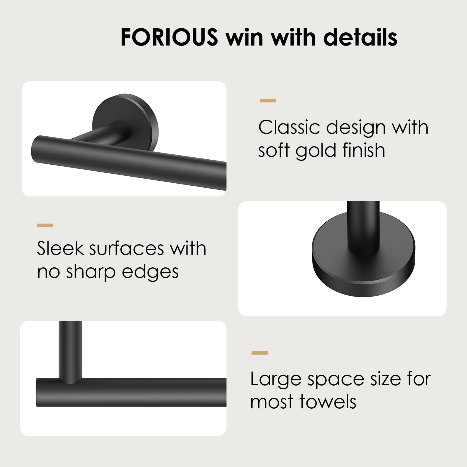 FORIOUS drywall anchors and Allen wrench included in packaging