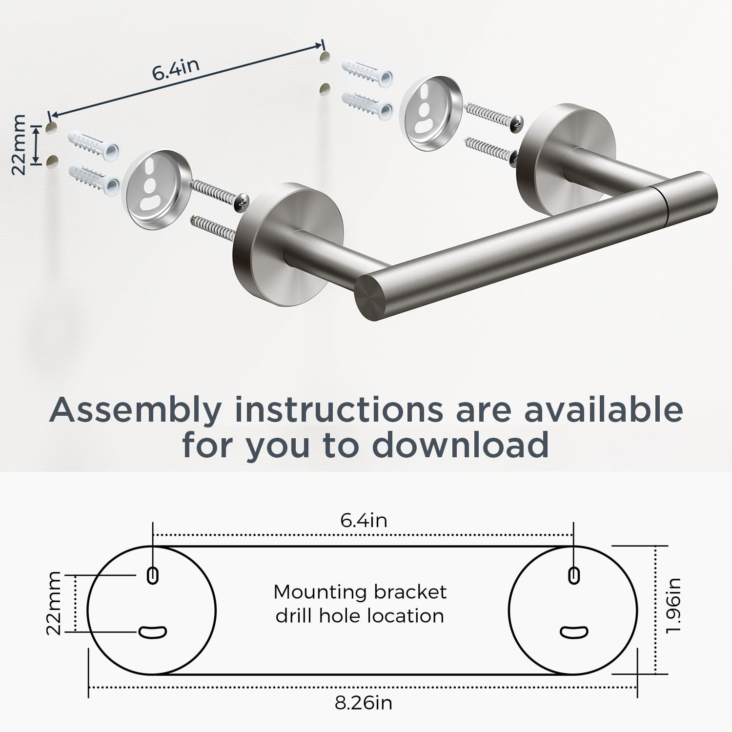 Easy installation with included mounting hardware for a quick upgrade