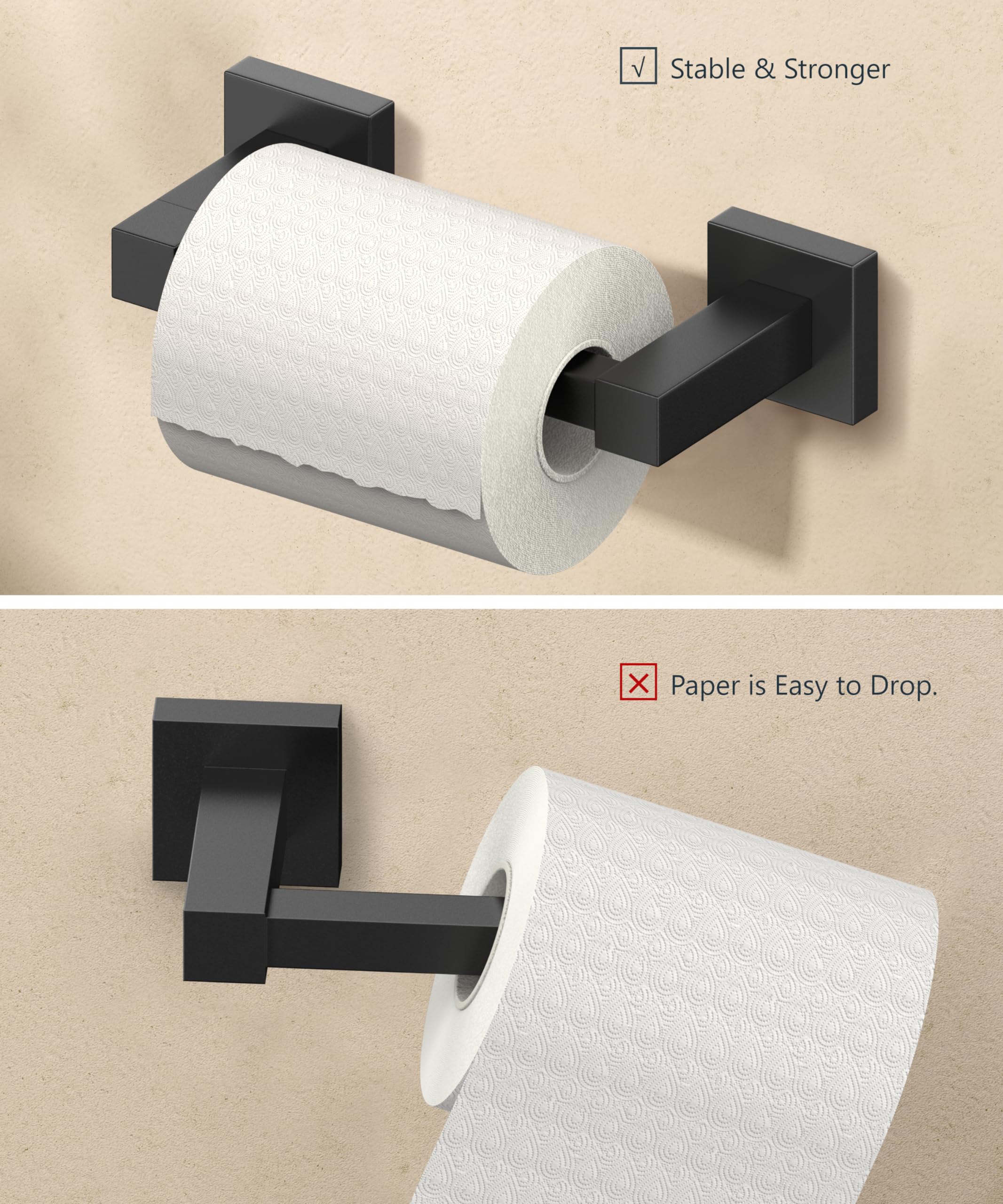 FORIOUS easy wall mount installation with distance guide for accurate placement