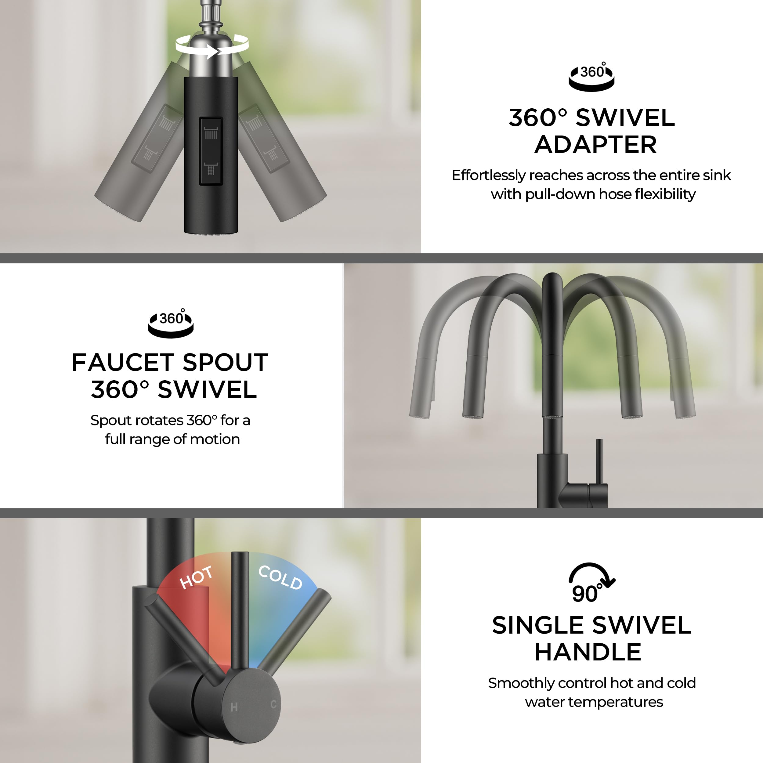 FORIOUS easy-install kit helps install in minutes without a plumber.