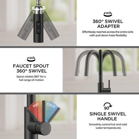 FORIOUS easy-install kit helps install in minutes without a plumber.