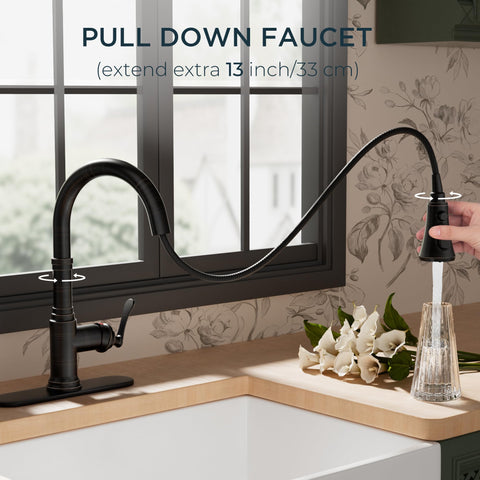 FORIOUS 3-in-1 function offers versatile spray settings