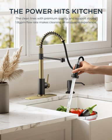 FORIOUS aerator feature highlights water-saving performance during daily tasks.