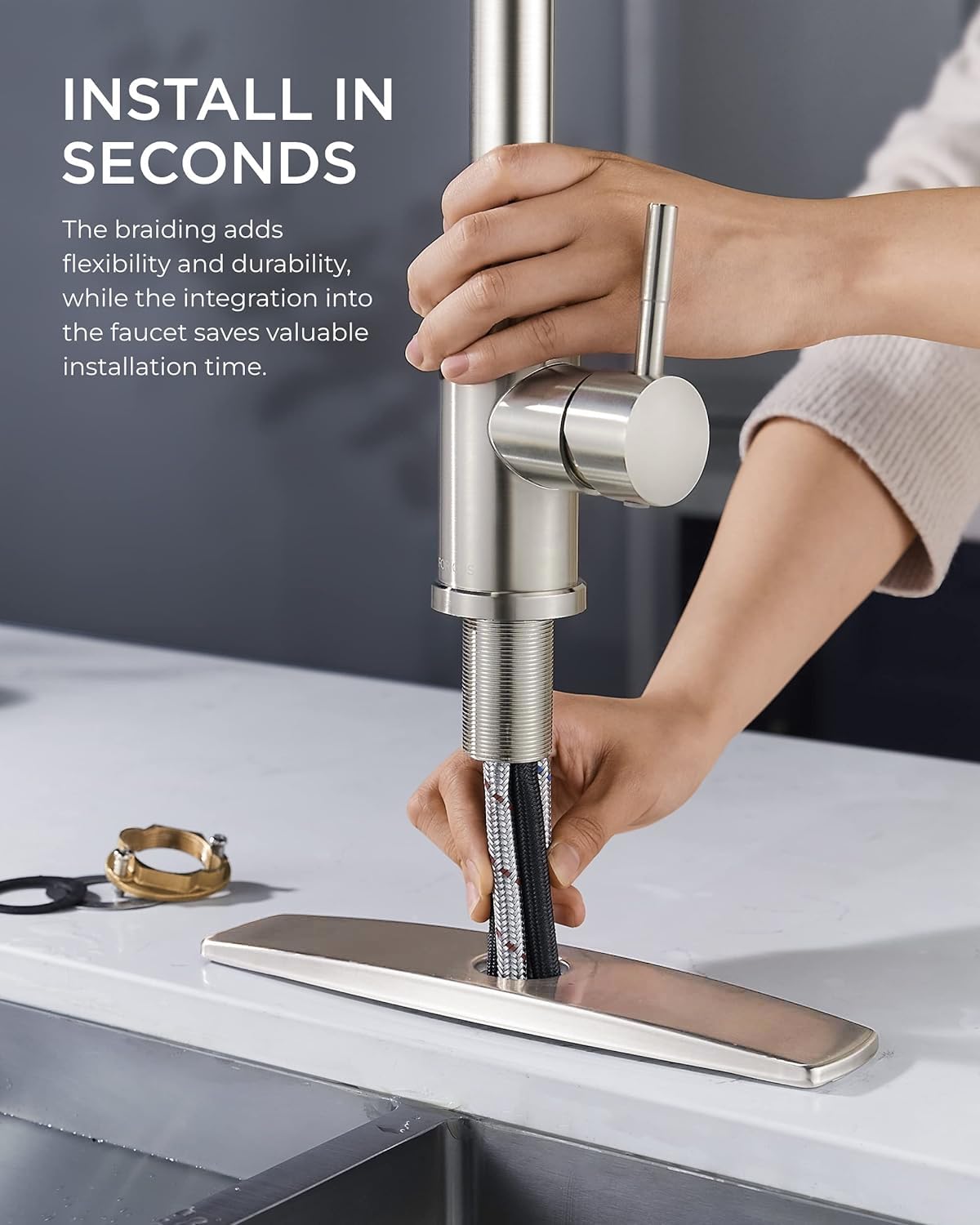 FORIOUS diamond-ceramic-valve reduces drips and improves long-term reliability