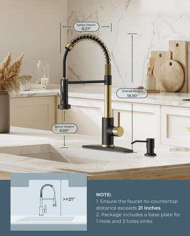 FORIOUS lead-free stainless steel faucet emphasizing durability and modern design.