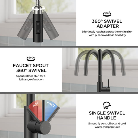 FORIOUS multi-mode sprayer stream and spray for versatile cleaning