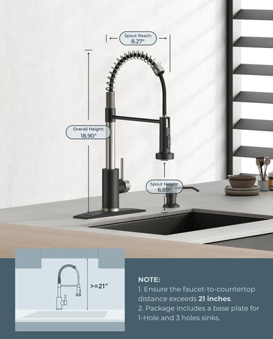 FORIOUS stainless steel finish resists spots and fingerprints