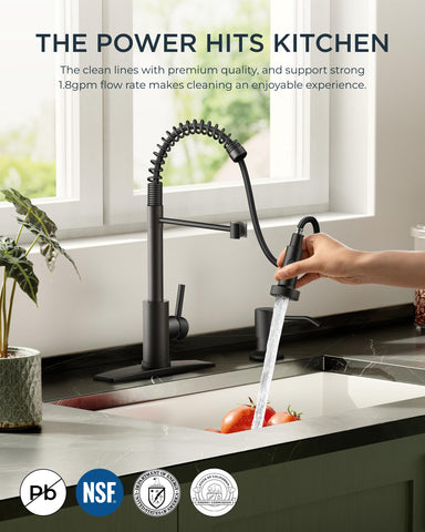 FORIOUS large-capacity soap dispenser complements the faucet
