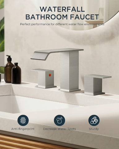 FORIOUS metal pop-up drain included for reliable waste management