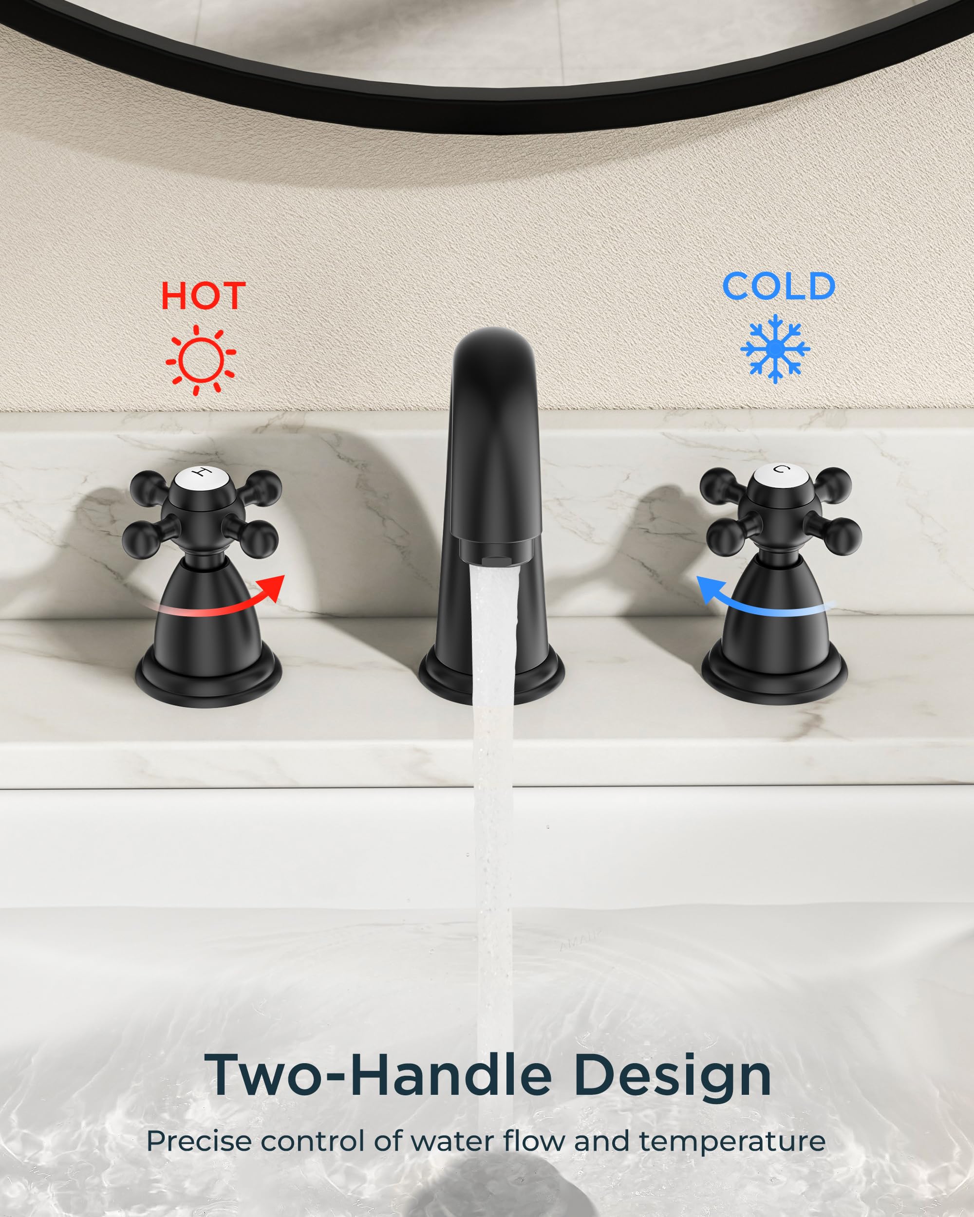 FORIOUS quick-install faucet in 15 minutes; DIY friendly