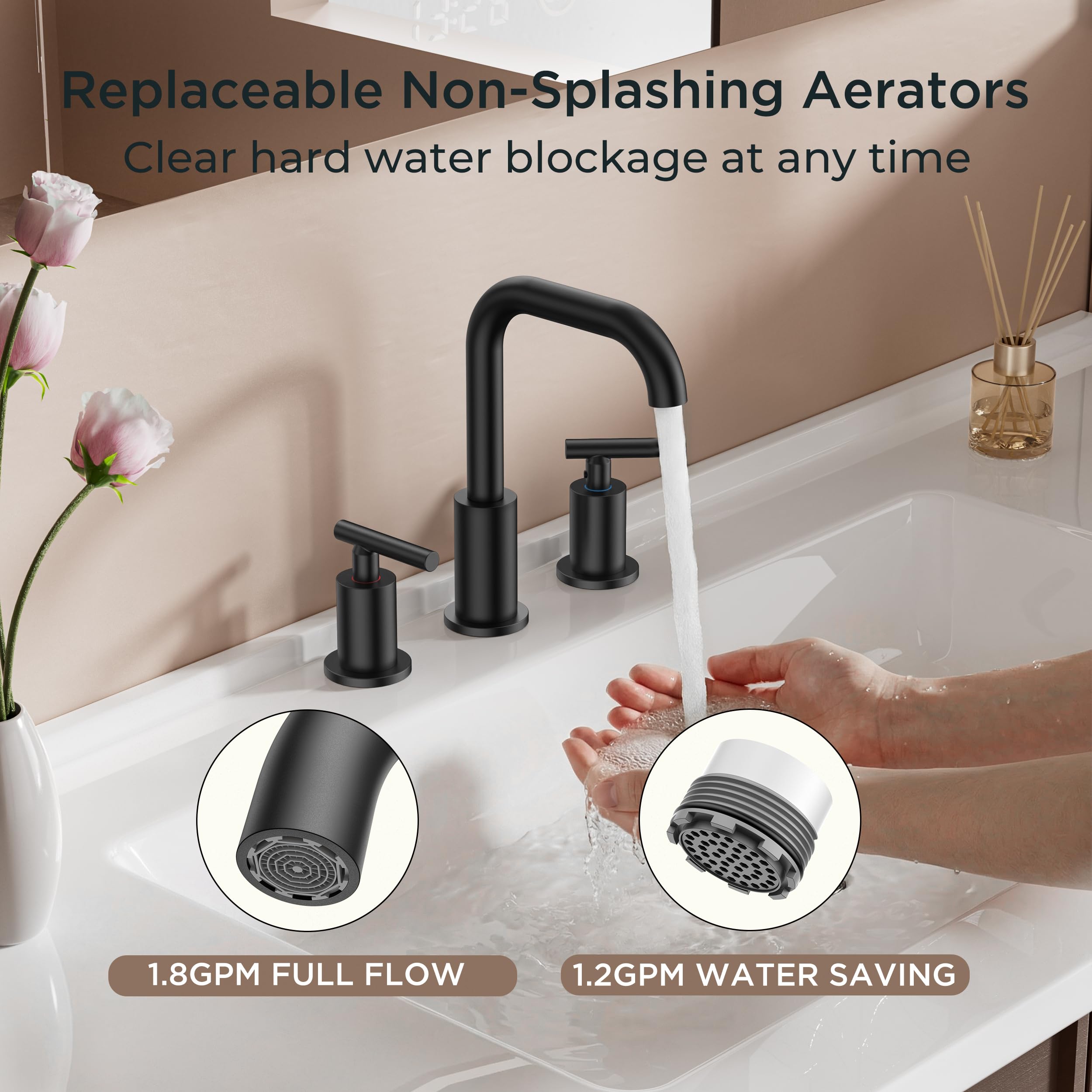 FORIOUS reinforced ceramic disc cartridge ensures stable performance.