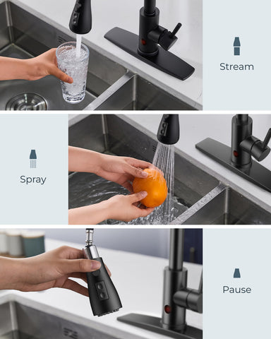 FORIOUS sensor wave activation enables hands-free water flow.