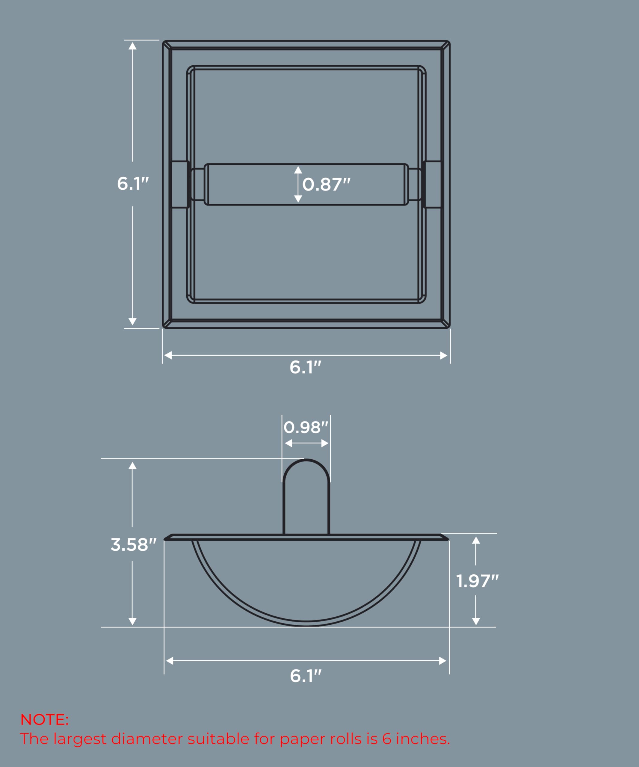 FORIOUS space-saving bathroom design helps keep walls clean