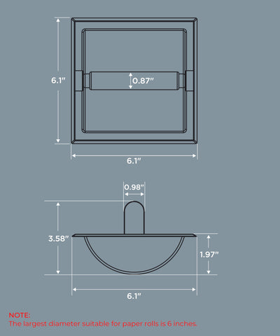 FORIOUS space-saving bathroom design helps keep walls clean