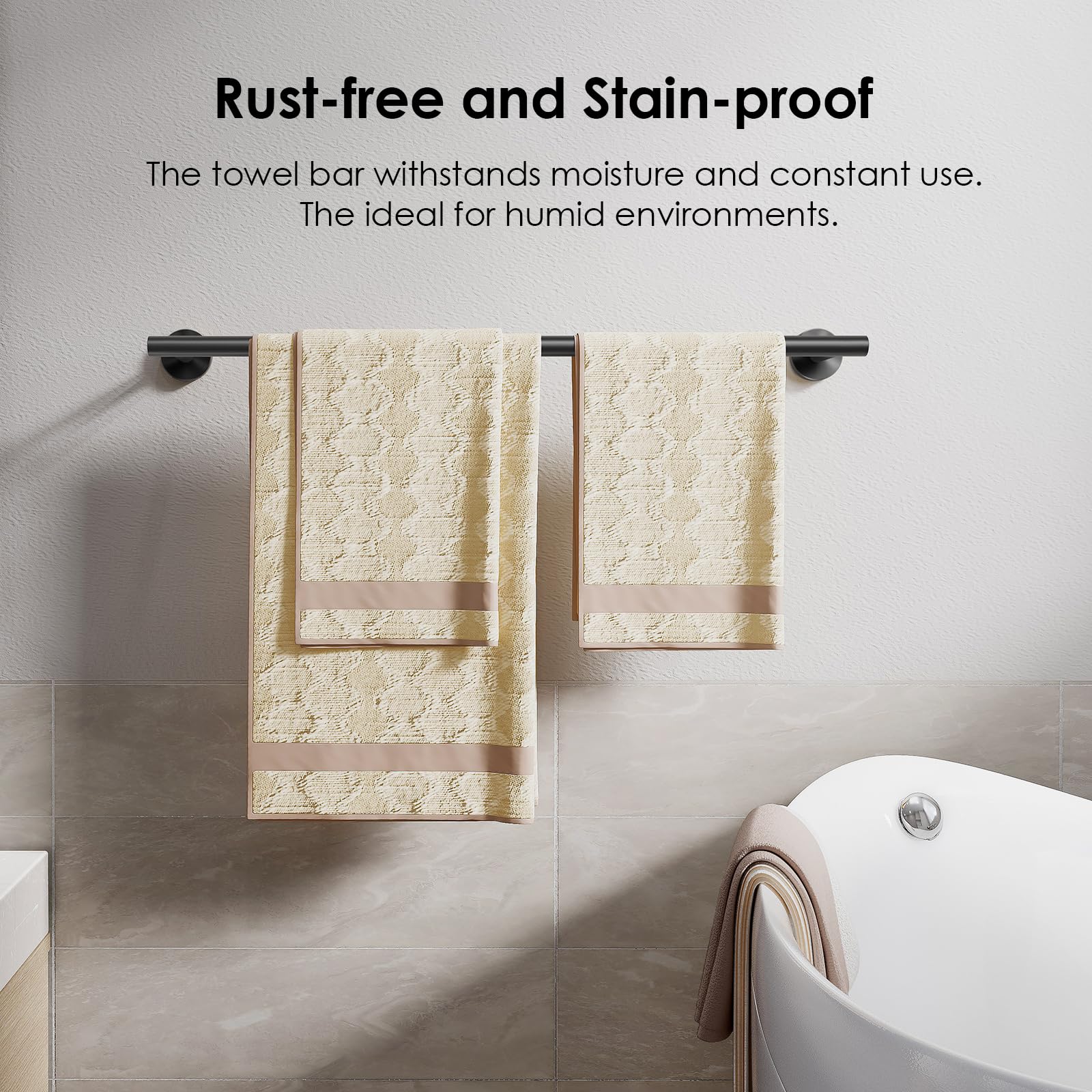 FORIOUS space-saving wall mounted design shown in tight space