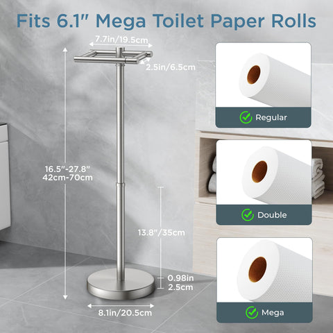 FORIOUS sus304-durability ensures long-lasting corrosion resistance in humid bathrooms