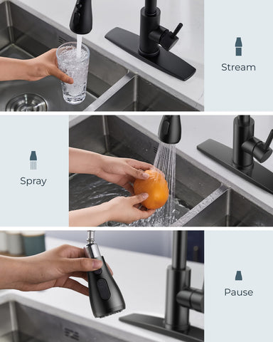 FORIOUS SUS304 stainless steel finish resists fingerprints and corrosion