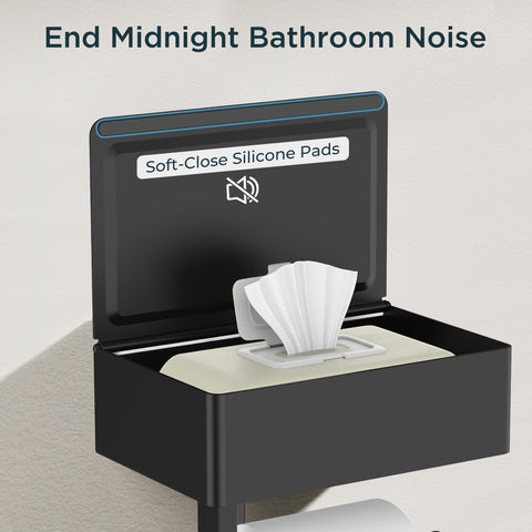 FORIOUS toilet paper dispenser action demonstrates smooth rolling efficiency