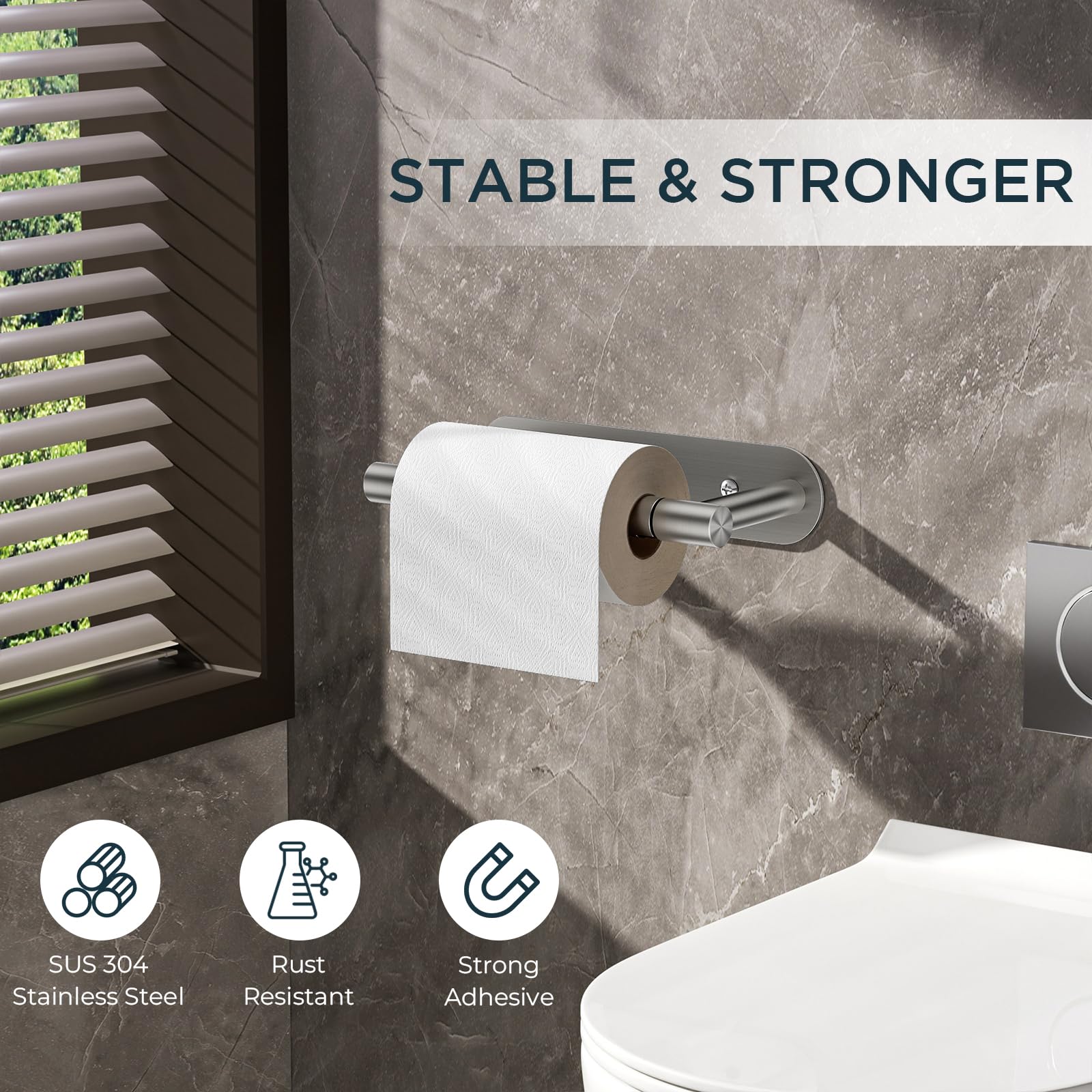 FORIOUS one-piece design blends seamlessly with bathroom or kitchen decor.