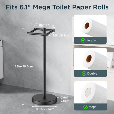 FORIOUS non-slip base pads prevent sliding on smooth bathroom floors