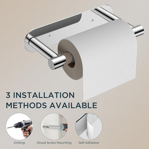 FORIOUS polished chrome finish adds a modern shine to any bathroom.