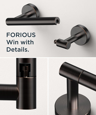 FORIOUS easy installation with positioning card for precise mounting