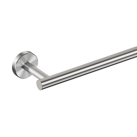 FORIOUS towel rack brushed nickel 24-inch wall mount for durable bathroom organization.