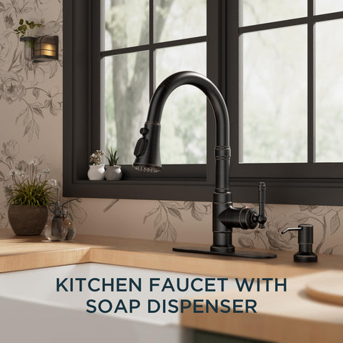 FORIOUS high-arc design clears tall cookware with ample space.