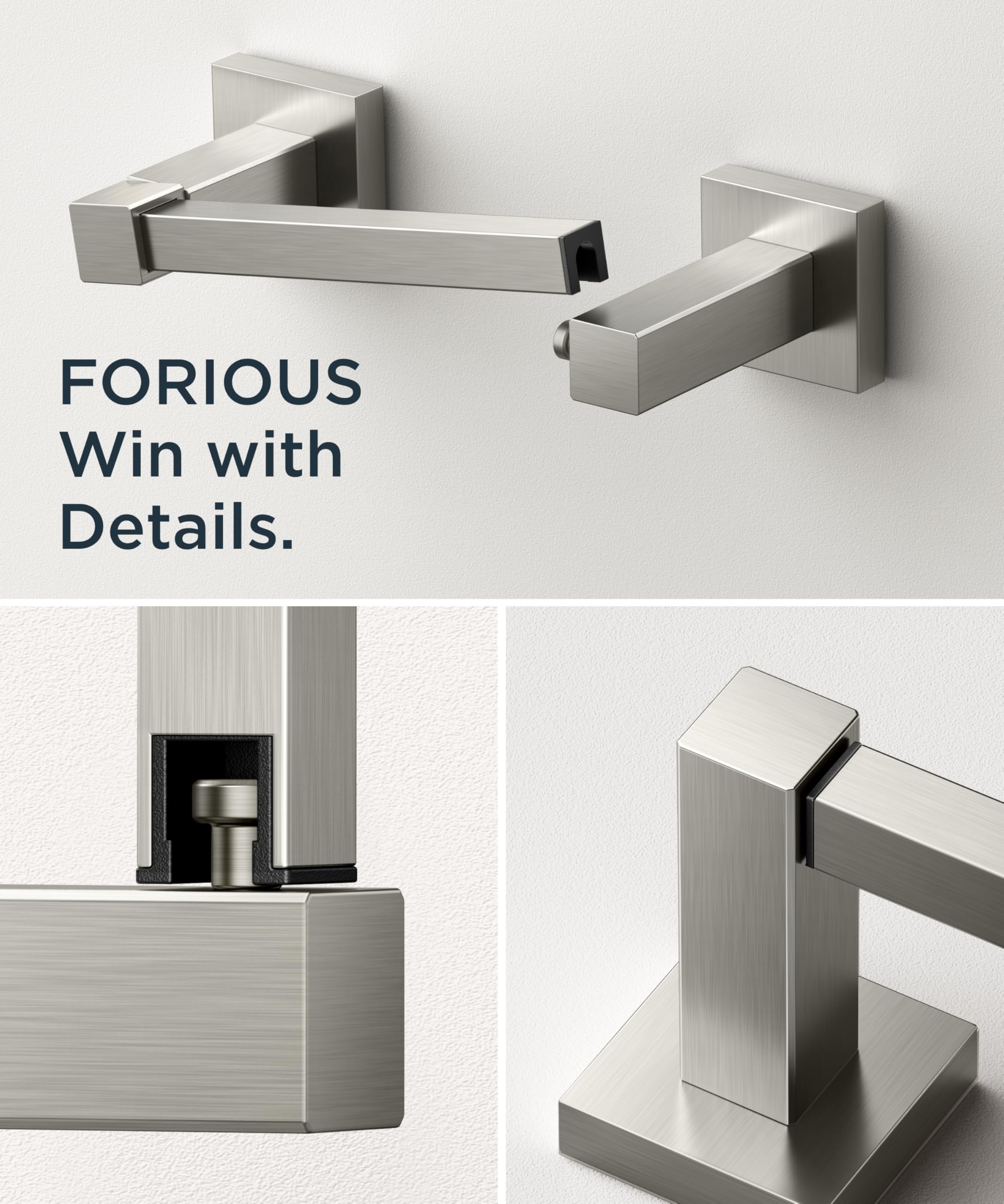 FORIOUS installation guide card simplifies precise mounting.