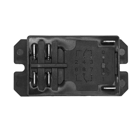 Formiden DPST furnace relay close-up showing dual-pole contact design.