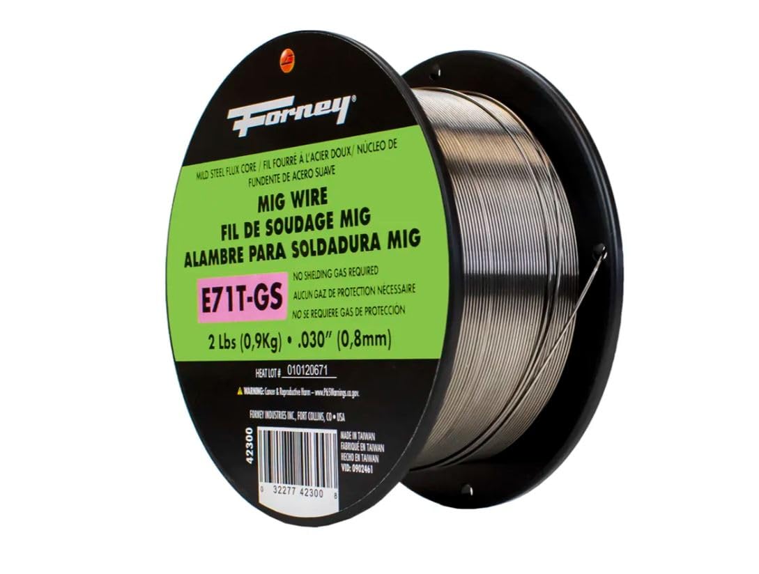 Forney 42300 pink-labeled spool for quick product identification