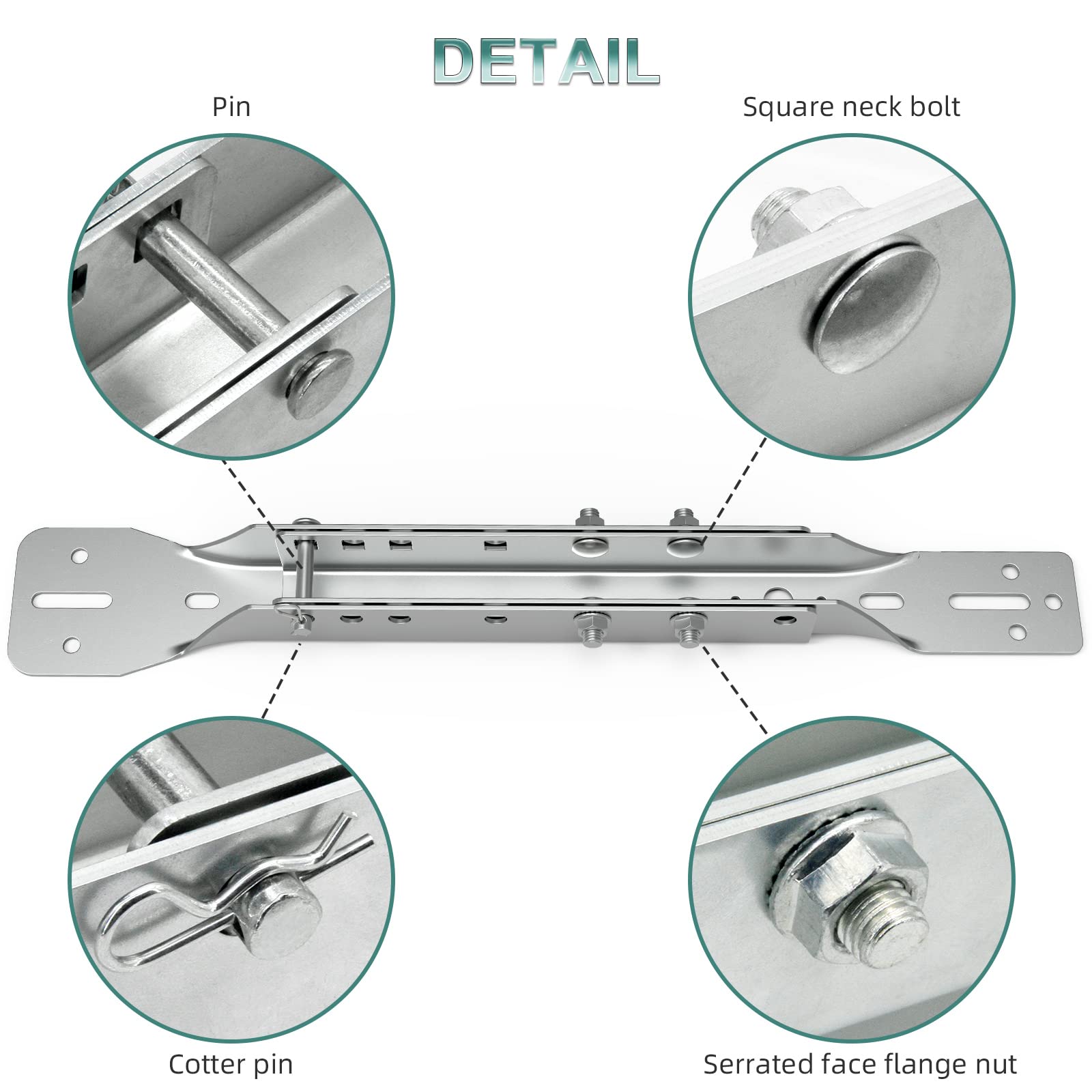 ForoGore package includes mounting hardware for quick, secure setup.
