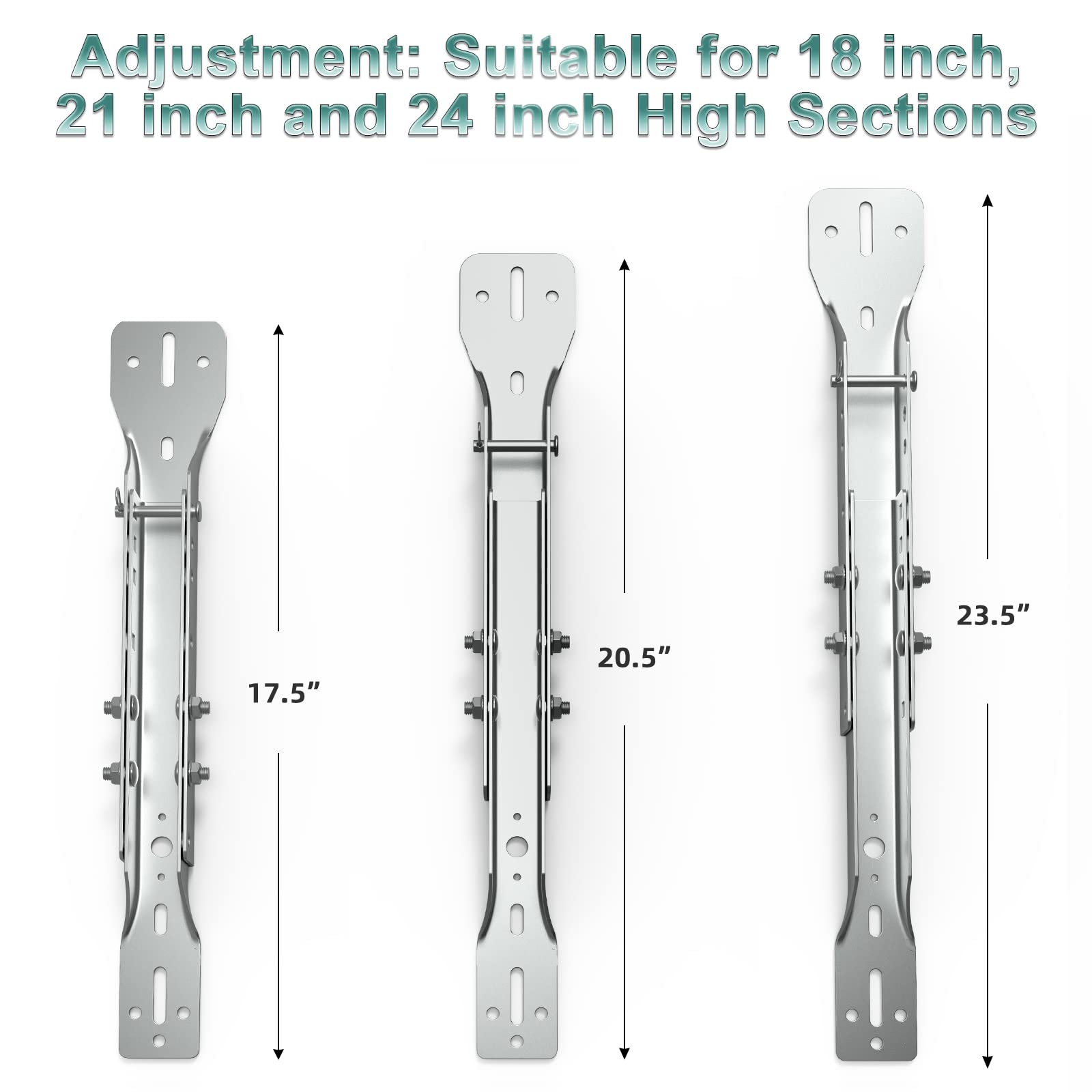 ForoGore galvanized steel bracket supports most garage door openers for reliable operation.