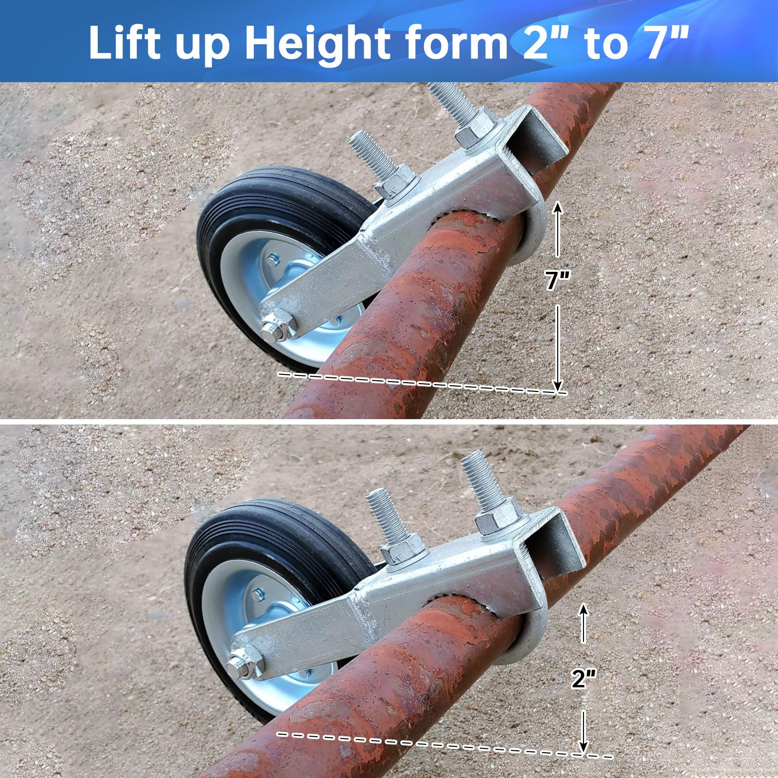 ForoGore safety cotter pin feature helps prevent loosening during use.