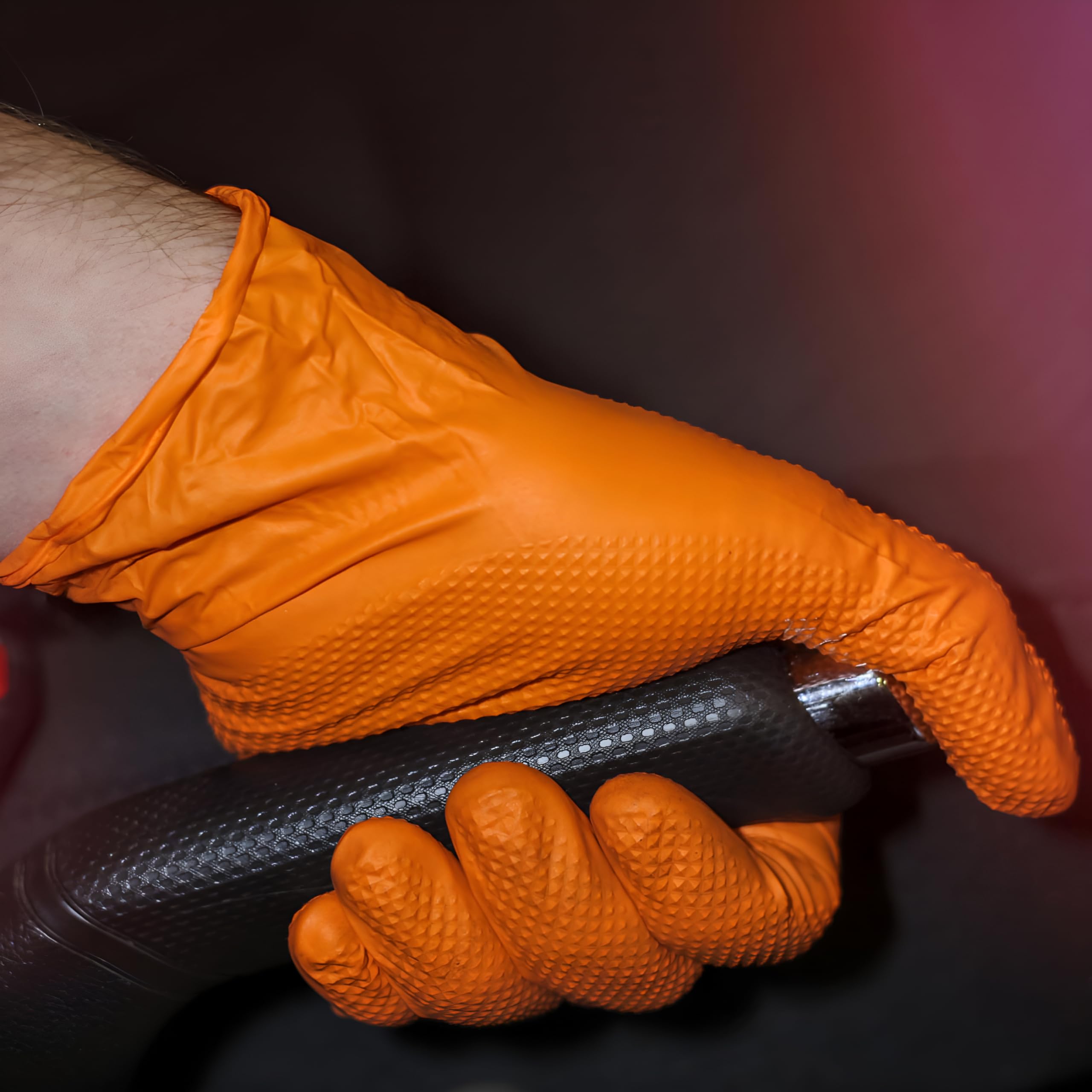 ForPro XX-Large nitrile gloves for comfortable extended wear