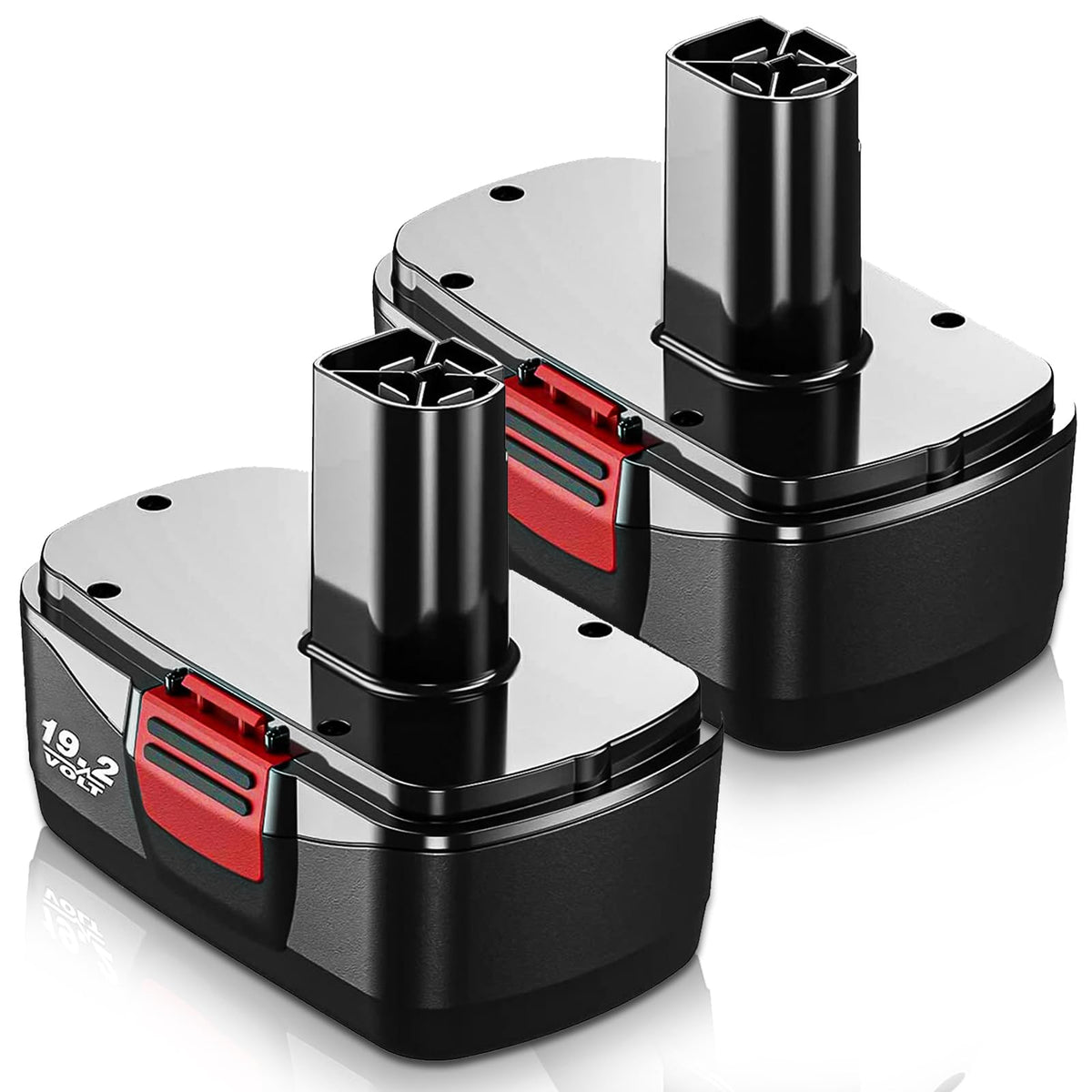 Forrat 4500mAh battery for Craftsman 19.2V extends run time for tools.