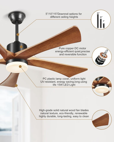 Forrovenco remote control with 6 speeds for precise comfort adjustments.