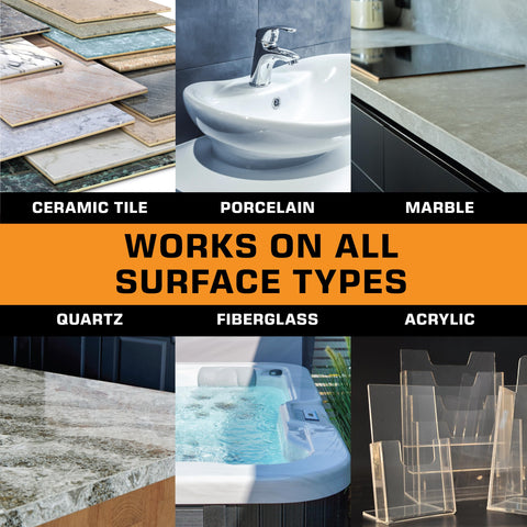 FORTIVO tub and tile refinishing kit rejuvenating bathroom fixtures