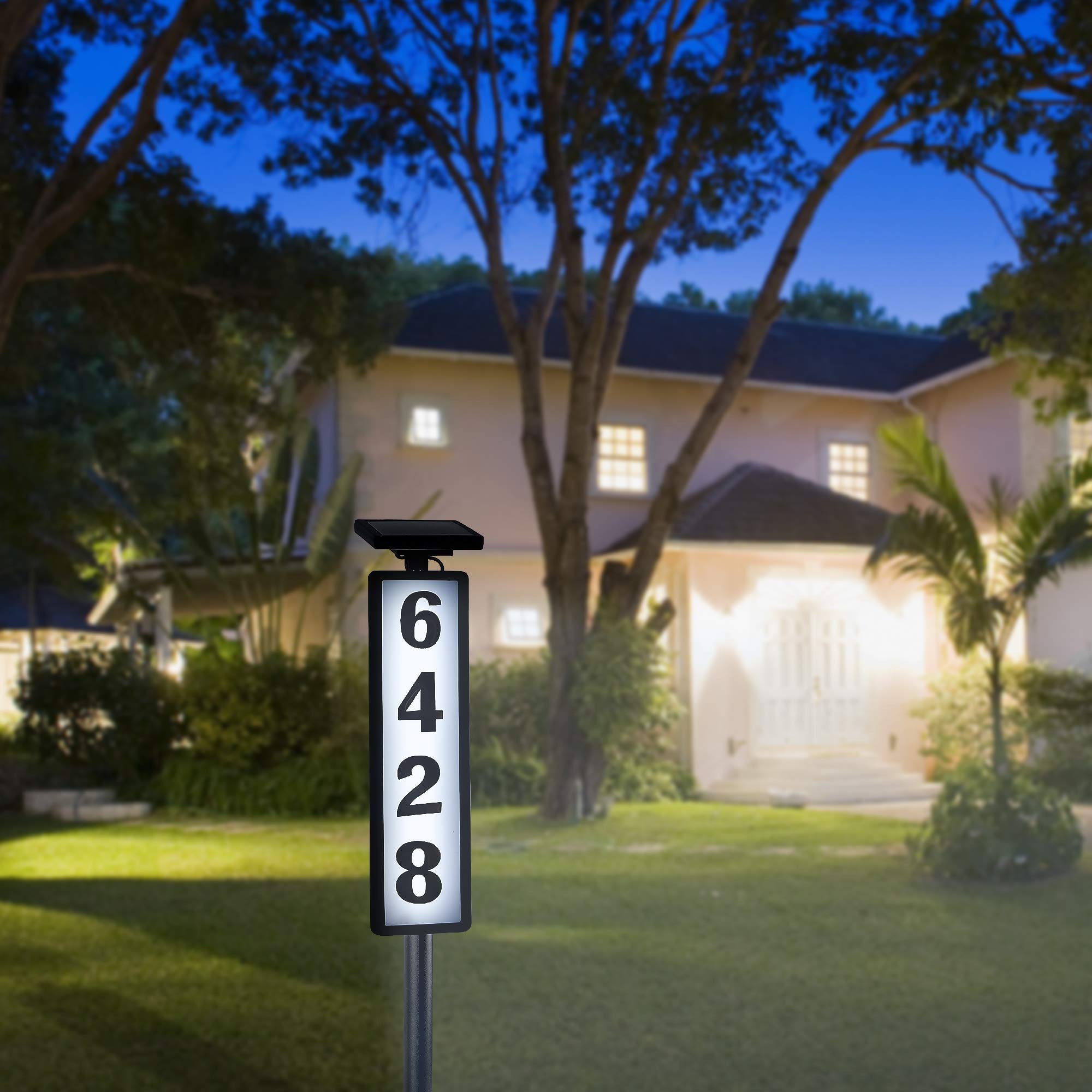 FORUP 38 LED lights for bright illumination of house numbers
