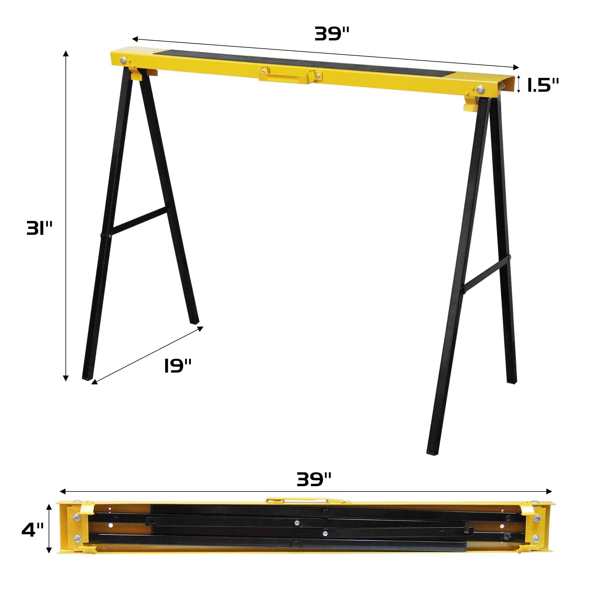 FORUP folding legs enable compact storage and easy transport.