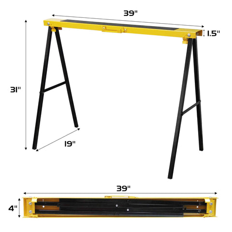 FORUP folding legs enable compact storage and easy transport.
