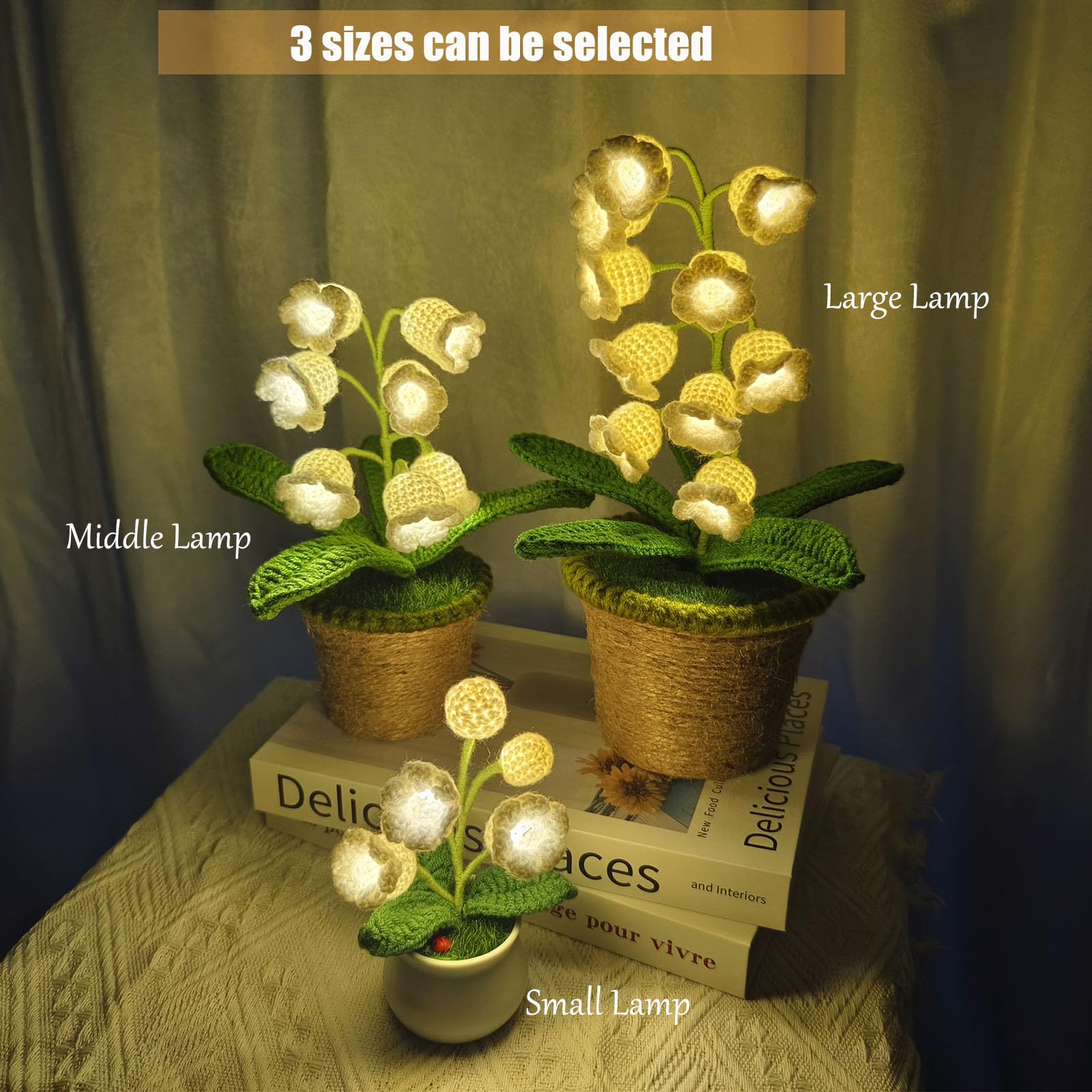 Forvermand multi-use lamp can decorate desk, shelf, or bedside.