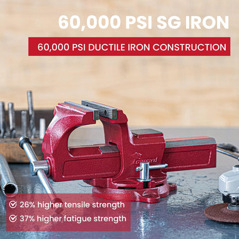 Forward 1304 4in bench vise jaws highlight replaceable microgroove top jaws for precision grip