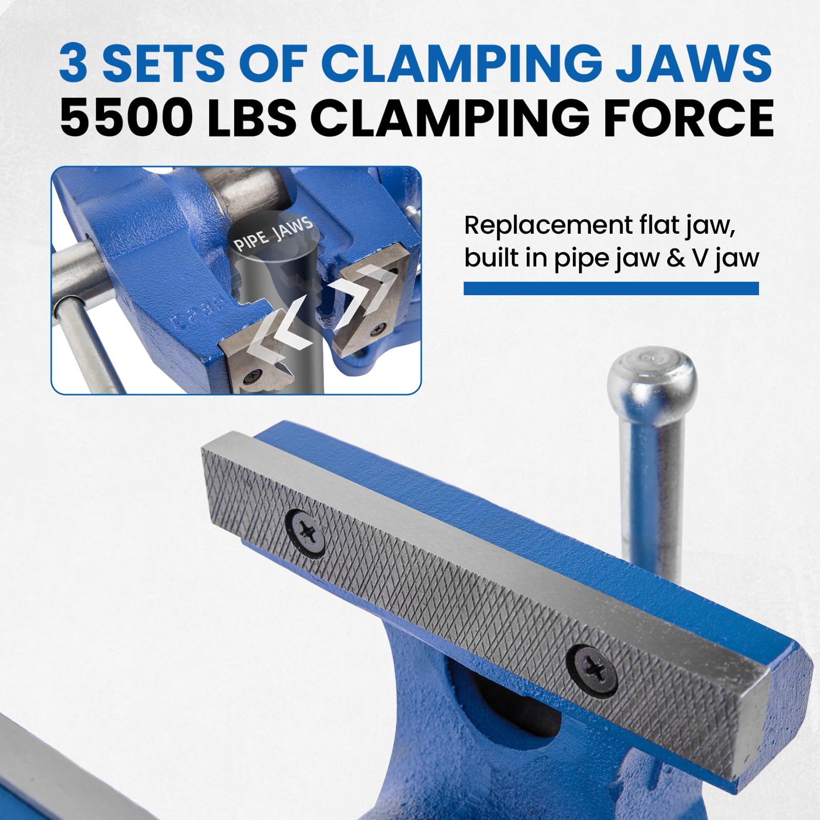 Forward DT08125A anvil area ready for finishing tasks and knocking workpieces.