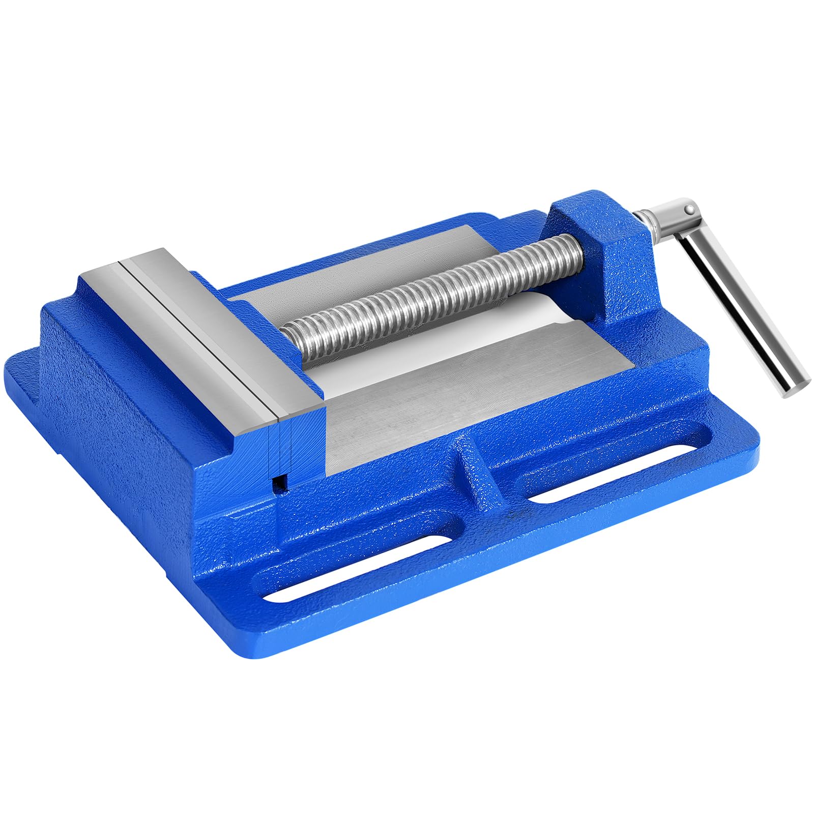 Forward Q196A 6in drill press vise showing sturdy jaw and base for precise clamping.